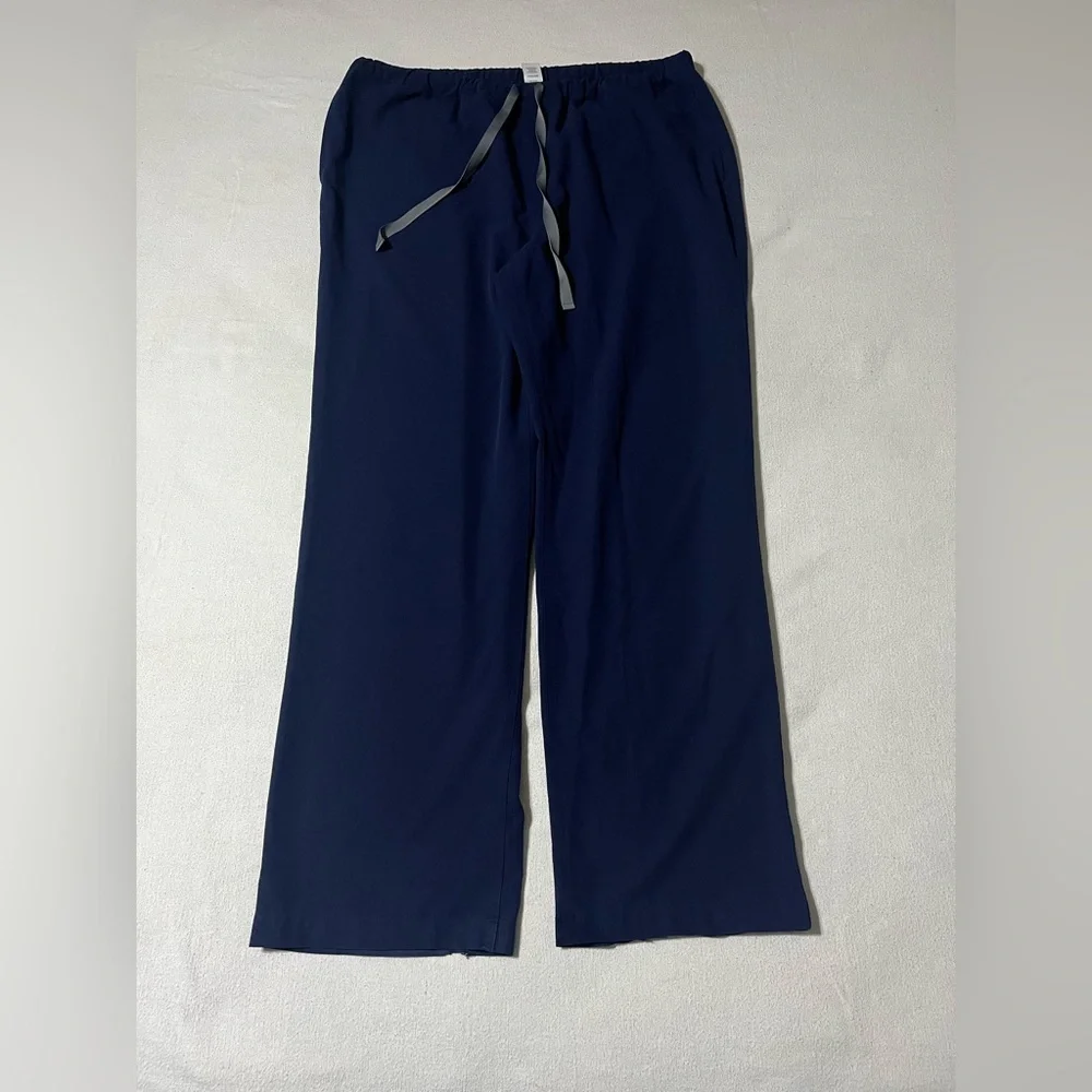 FIGS‎ Mens XL Basic Scrub Pants 4 Pocket Straight Blue